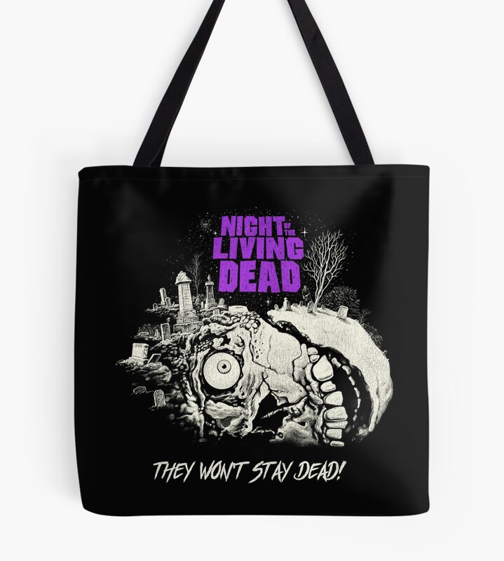Night Of The Living Dead Zombie Tote Bag