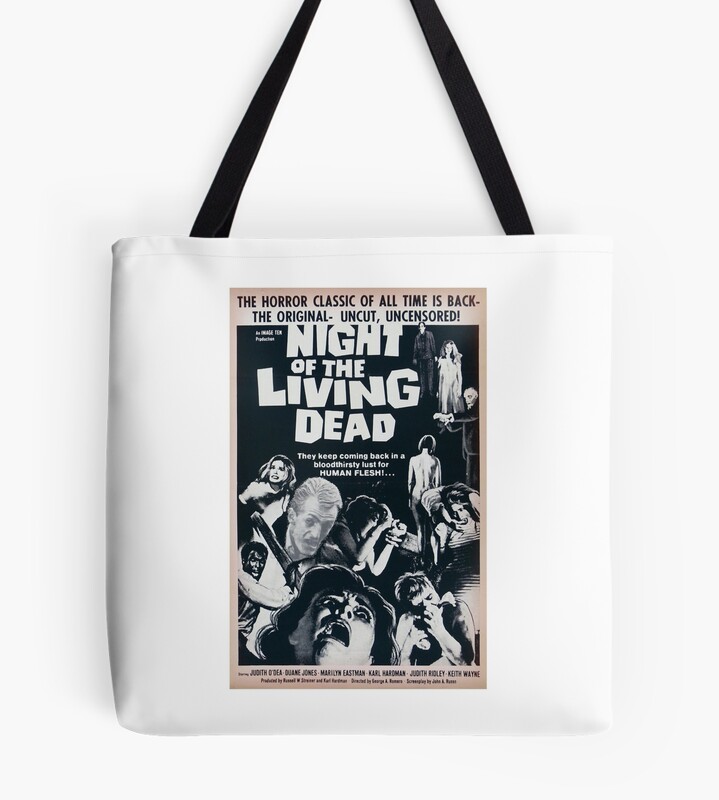 Lover Gifts Dead Night Of The Living Dead Retro Vintage Tote Bag