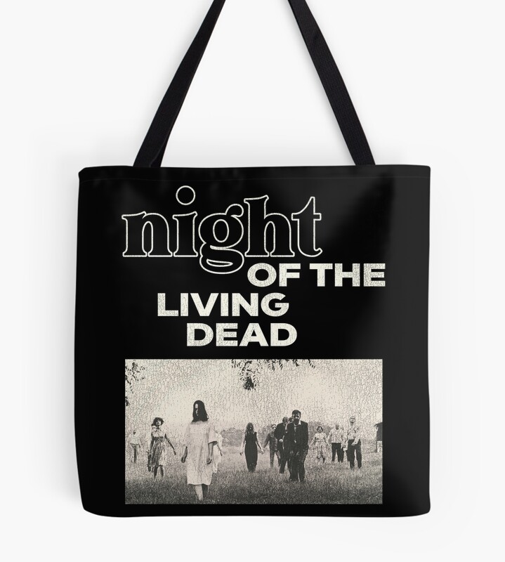 Night Of The Living Dead Horror Zombie Tote Bag