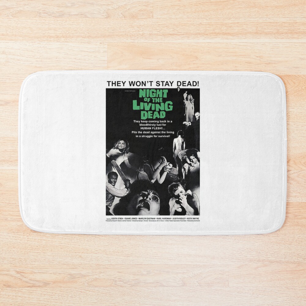 Halloween Movie Film Vintage Scary Horror Bath Mat