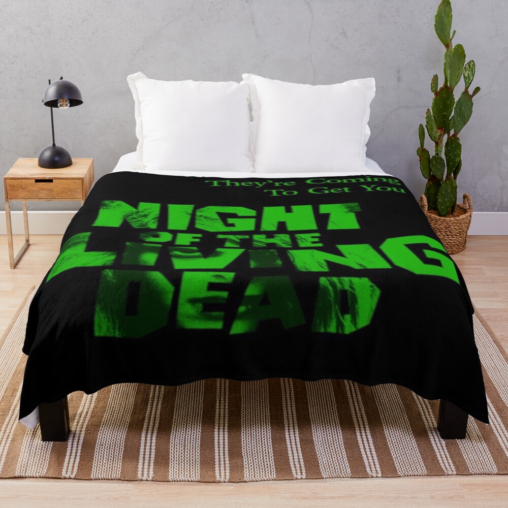 Night Of The Living Dead Hot Design Throw Blanket