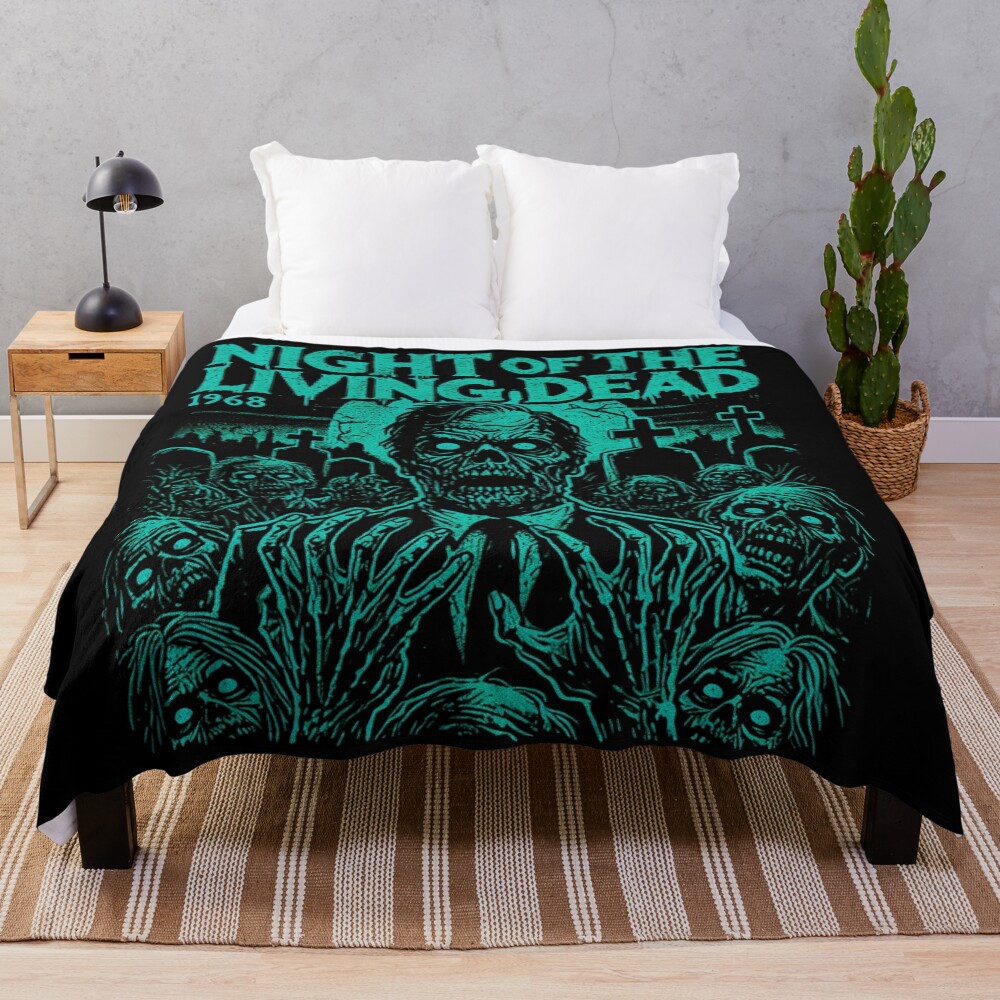 Rise Of The Undead Terror Revolution And Legacy Throw Blanket