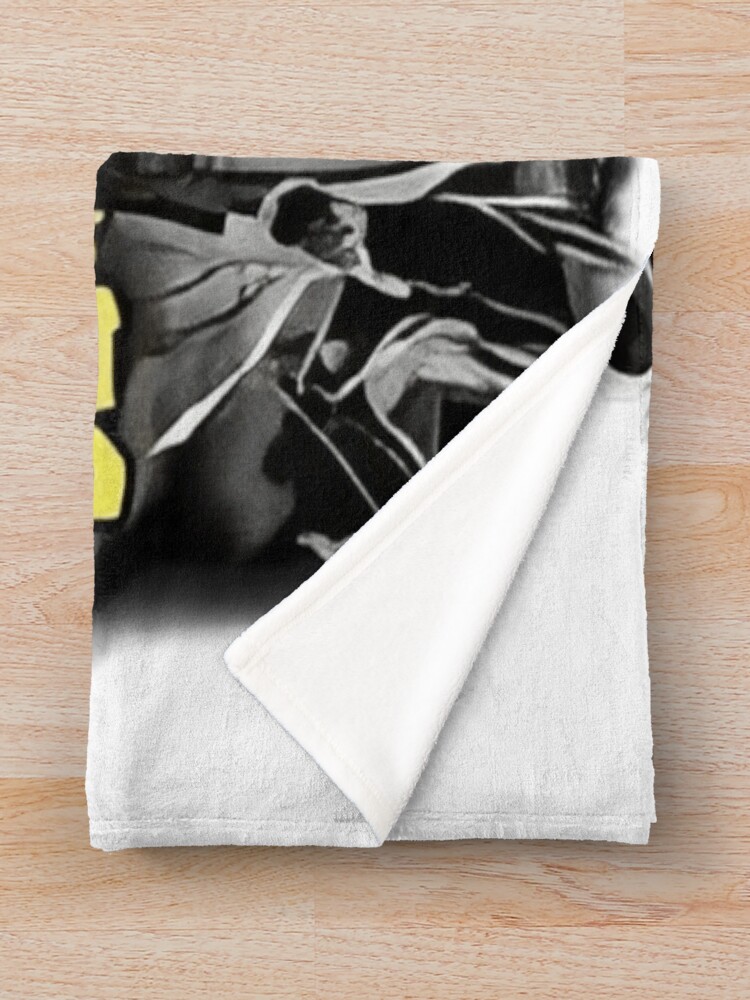 Night Of The Living Dead Retro Throw Blanket - Image 2