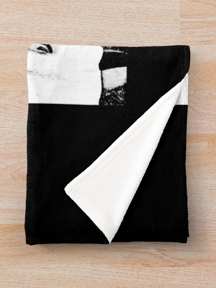 Zombie Movie Print Zombie Night Of The Living Dead Horror Film Throw Blanket - Image 2