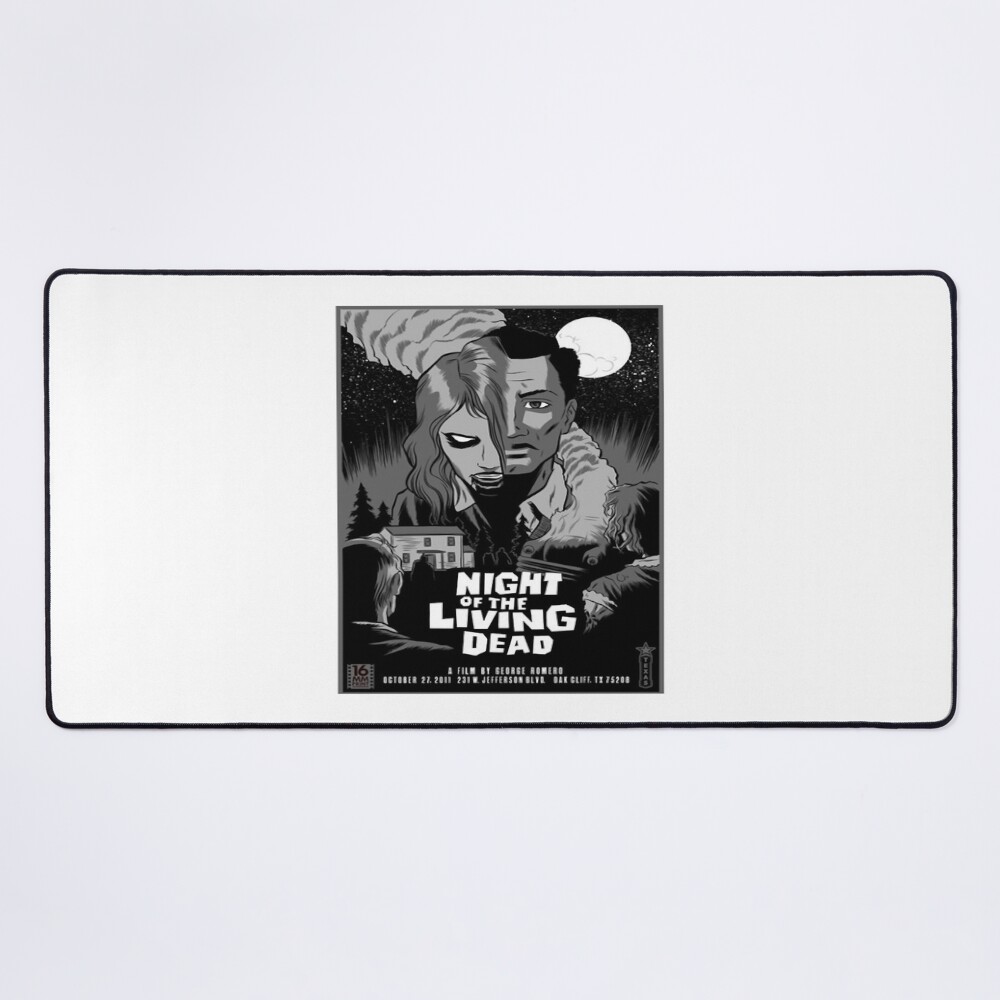 Horror Night Of The Living Dead Cool Graphic Mouse Pad