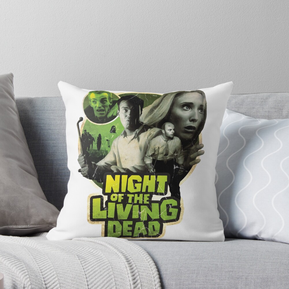 Night Of The Living Dead 1968 Throw Pillow
