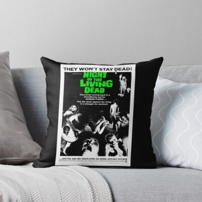urthrow pillow couch smallsquare1000x1000 18 - Night Of The Living Dead Merch